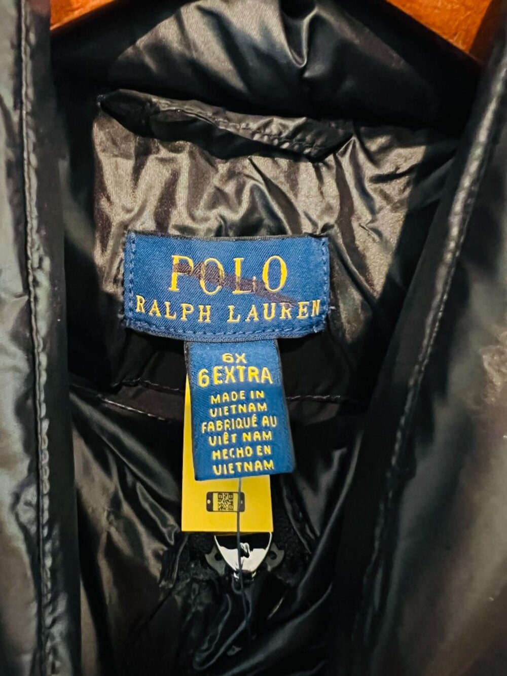 POLO RALPH LAUREN Little Girl's Momentum Water-resistant Down Coat In Polo Black - Picture 16 of 16